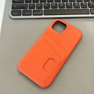 Brand new leather iPhone 15 case with card holder